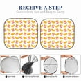 thumbnail image 6 of Gukieu Hot Dog Print Car Windshield Sun Visor, Foldable Anti-UV Car Sun Visor Suitable for Vans, Trucks Car Accessories-Medium, 6 of 6