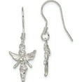 thumbnail image 1 of Sterling Silver Fairy Earrings (30 X 8) Made In United States qe34, 1 of 5