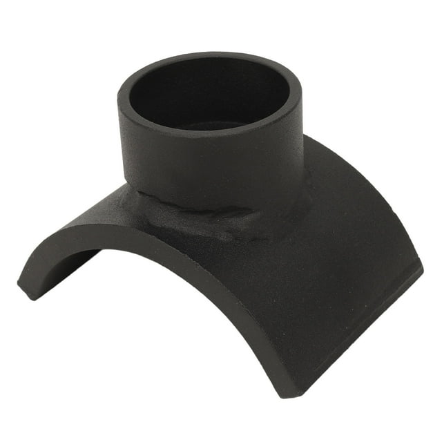 Hydraulic Jack Saddle Adapter, Iron Durable Bottle Jack Saddle Adapter Black for 3in Tube