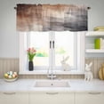 thumbnail image 5 of Valances for Windows Rod Pocket Short Curtain for Bathroom Living Room Bedroom 1 Panel 42x12in, 5 of 9