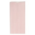 thumbnail image 4 of Bag Tek Pink and White Stripe Paper Bag - 8 lb - 6" x 4" x 11 3/4" - 100 count box, 4 of 10