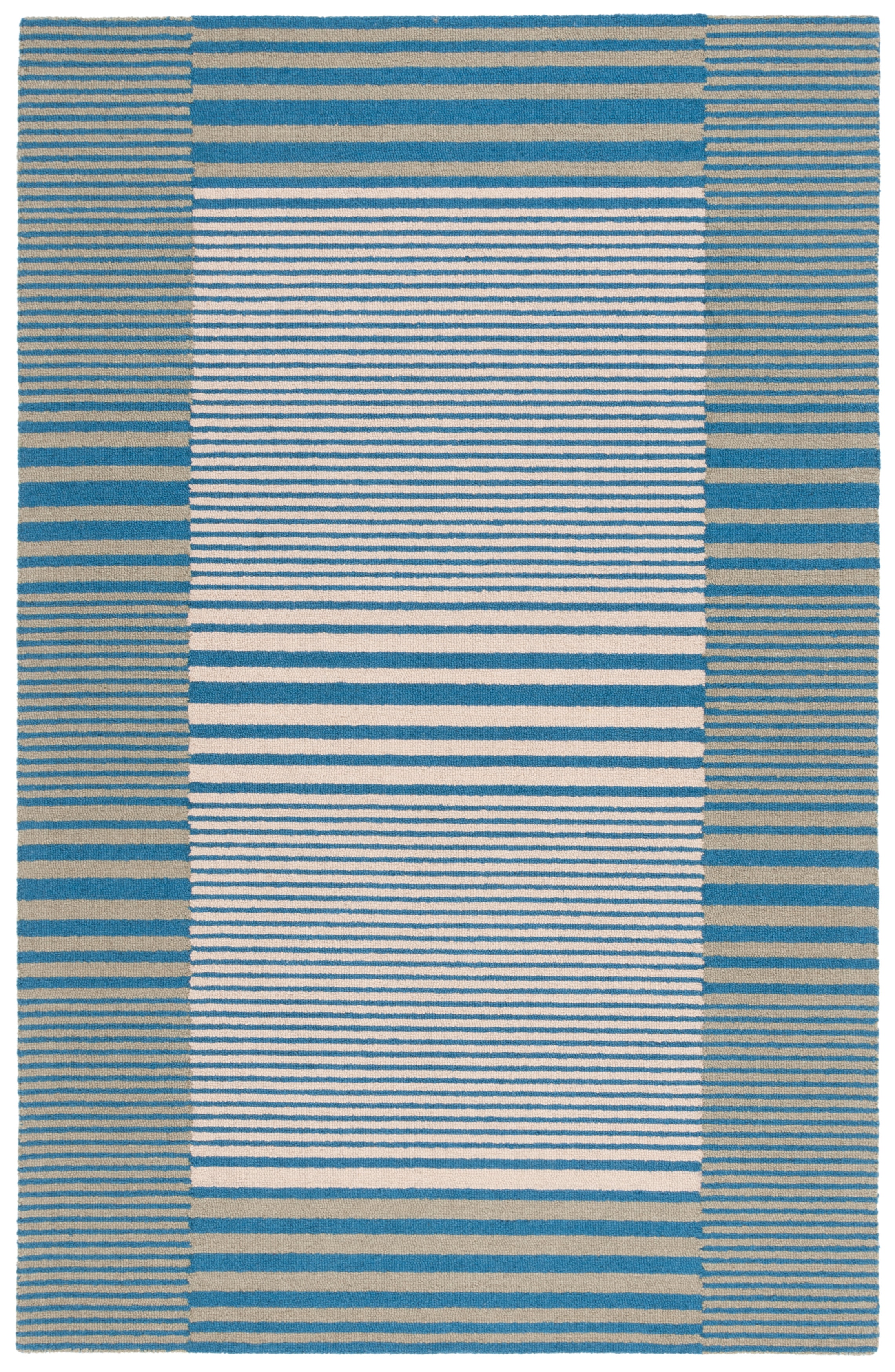 Safavieh Genre Luis Geometric Area Rug, Blue/Ivory, 5' x 8'