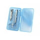 thumbnail image 3 of Vogacara Manicure Tools With Plastic Box 4-in-1 Eyebrow Tweezer Professional Holiday Handheld Carbon Kit Grooming Home Type2 NO2, 3 of 6