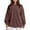 Brown, variant on SHE IS Sweatshirt for Women Crop Womens Lightweight Cotton Pullover Hoodies Pullover Sweatshirts for Women Long Sleeve Blouses for Women Dressy My Orders Placed