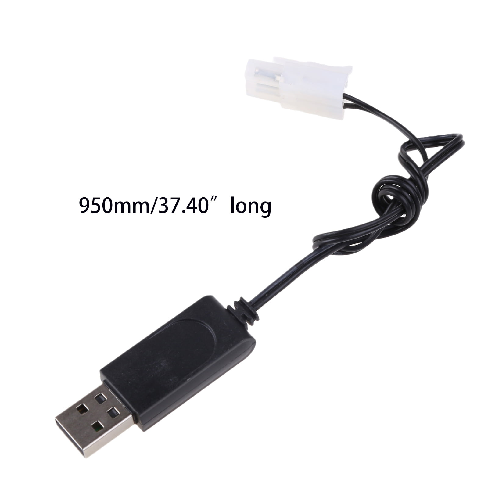 7.2V 250mA USB Charger Cable KET 2P Plug for Ni-Cd Ni-MH AA Battery Pack 