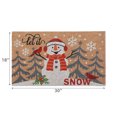 thumbnail image 3 of Coir Door Mat (Snowman - Let It Snow), 3 of 3
