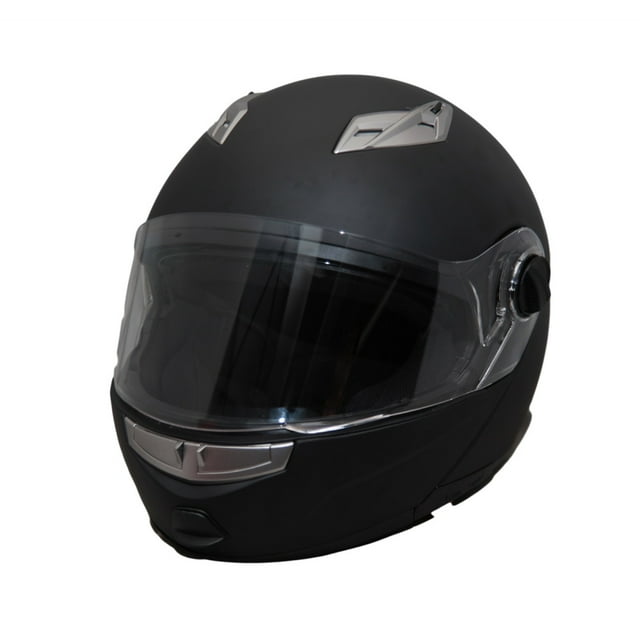 Casco Motociclista Mediano 57-58cm DOT Negro BENOTTO MOTORCYCLE DIVISION FF-113 BMD