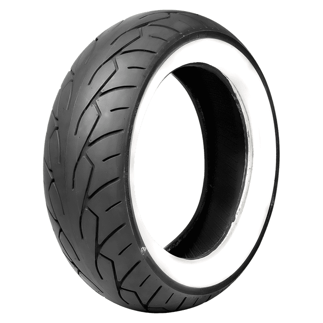 Llanta Vee Rubber Cara Blanca Mt90b16 74h Vrm-302 Uso Sin Cámara