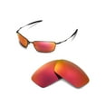 thumbnail image 6 of Walleva Fire Red Polarized Replacement Lenses for Oakley Square Whisker Sunglasses, 6 of 6