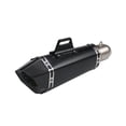 thumbnail image 5 of Carevas 1.5-2" Inlet Motorcycle Exhaust Muffler Pipes Unversal Slip on Style Tail Tube High Temperature Resistant Replacement for Yamaha Motorcycle ATV ZX6R 10R Z900 Z800 R25 R6, 5 of 7