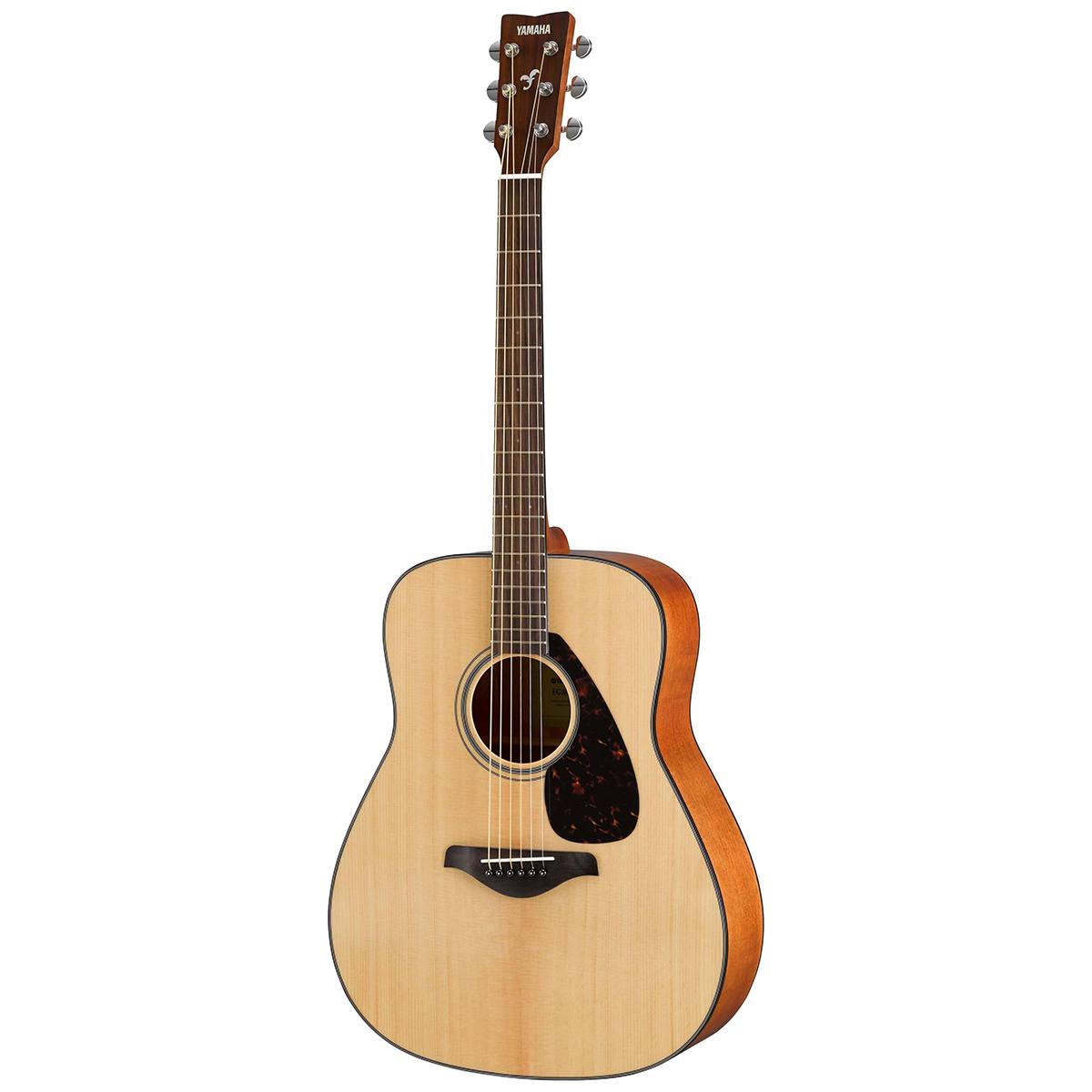 Yamaha FG Series FG800 Acoustic Guitar Dreadnought Top Solid Spruce Back Nato, Okoume - image 3 of 4