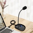 USB Computer PC Desktop Microphone Flexible Gooseneck Condenser Mic for ...