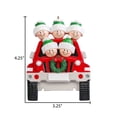 thumbnail image 6 of Personalized Family Christmas Ornament 2024 Travel with SUV Family of 5 Ornament for Christmas Tree, 6 of 10