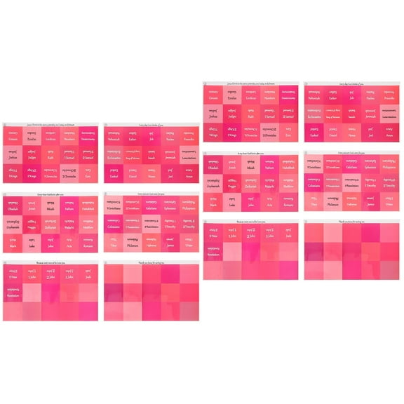 WORGEOUS 12 Sheets  of Adhesive Page Markers Tabs Monthly Decorative Page Tabs Binder Page Markers Index Tabs