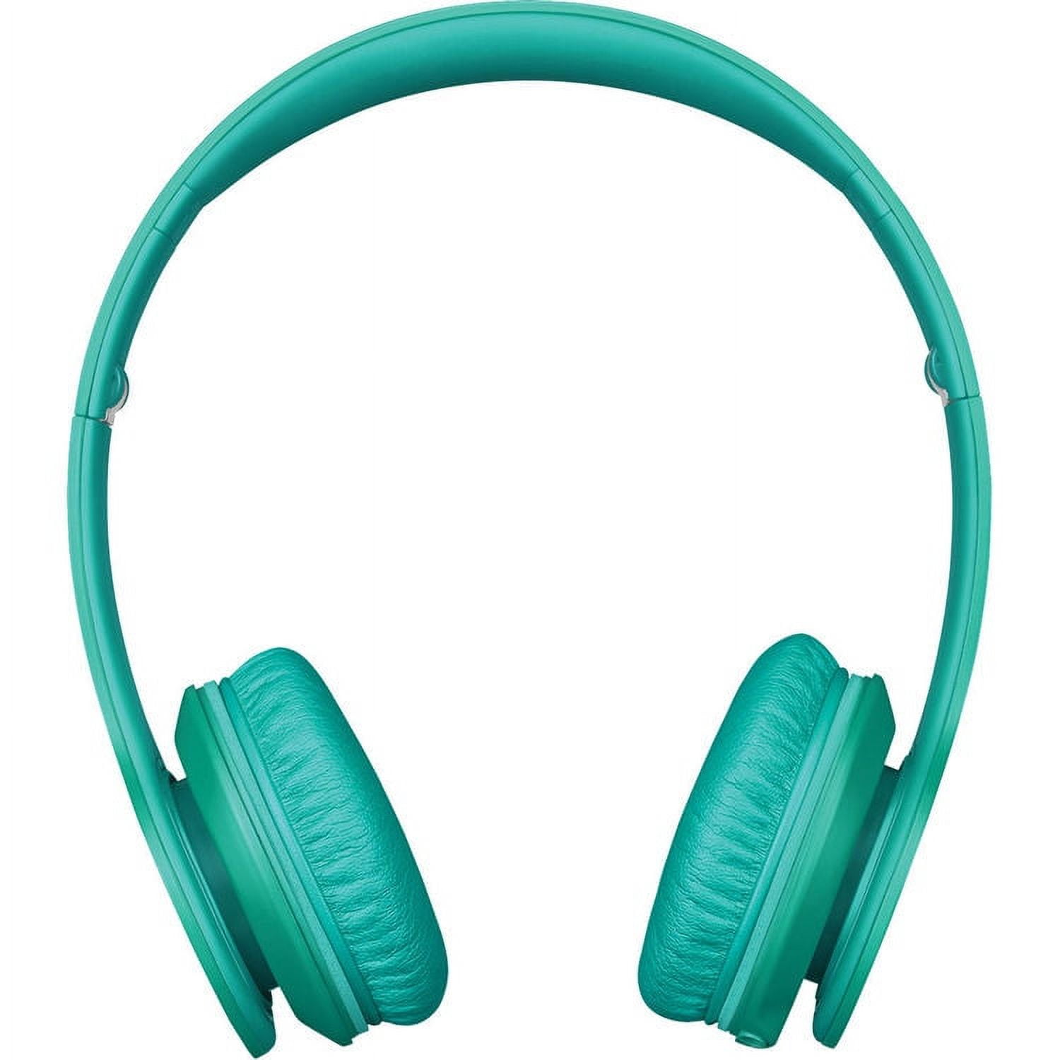 Restored Beats by Dr. Dre Solo HD Drenched in Teal Wired On Ear