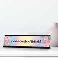 thumbnail image 2 of I am a Constant Delight, Floral Designer Series Desk Sign, Novelty Nameplate (2 x 8"), 2 of 3