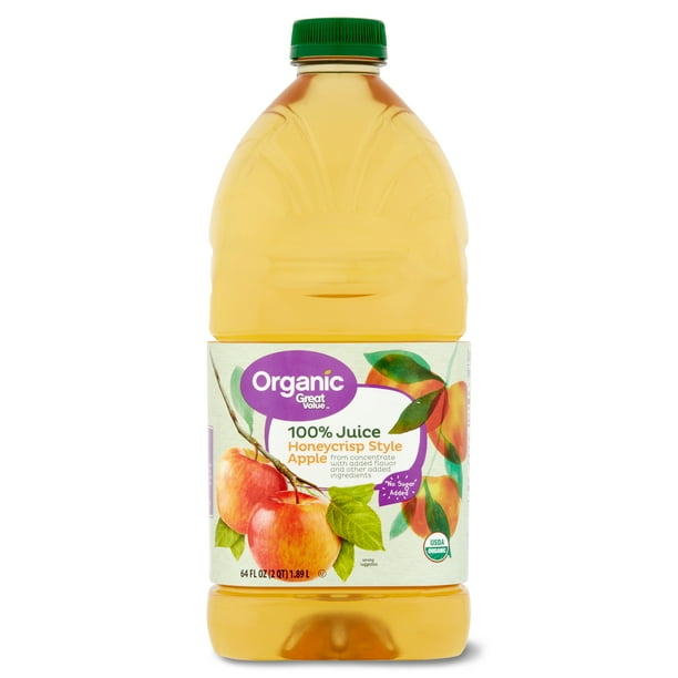 Great Value Organic Honeycrisp Style Apple Juice 64 fl oz