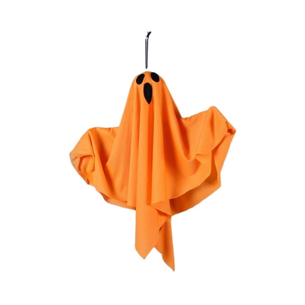 Estatuas LED Bearachild de alto brillo para Halloween naranja
