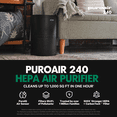 thumbnail image 3 of PuroAir 240 HEPA Air Purifiers for Home Large Rooms - Covers 1,000 sq ft, 3 of 14