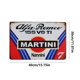 thumbnail image 5 of Letrero Lata Metal Martini Pintura Hierro Rectangular Pared para Y Bar 40x30cm, 5 of 9