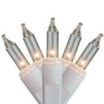thumbnail image 1 of Brite Star 300ct Mini Icicle Christmas Lights Warm White - 20' White Wire, 1 of 4