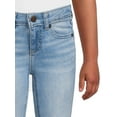 thumbnail image 2 of Wonder Nation Girl's Skinny Mid Rise Jeans, Sizes 4-18 & Plus, 2 of 5