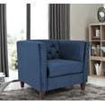 thumbnail image 2 of Omnisphere 33.07'' Velvet Square Armchair, 2 of 5