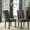 Black, variant on iNSPIRE Q Wingston Modern Espresso Finish Heathered Weave Parson Chair, Light Grey (Set of 2)
