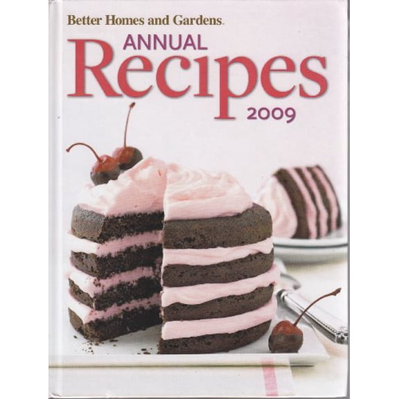 Pre-Owned Better Homes and Gardens Annual Recipes 2009 Paperback