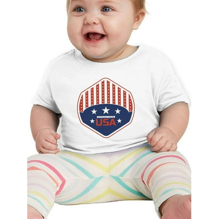 

Independence Day Usa Shield T-Shirt Infant -Image by Shutterstock 24 Months