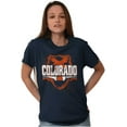 thumbnail image 3 of Colorado CO Pride Gameday Spirit Cool Men's Graphic T Shirt Tees Brisco Brands X, 3 of 4