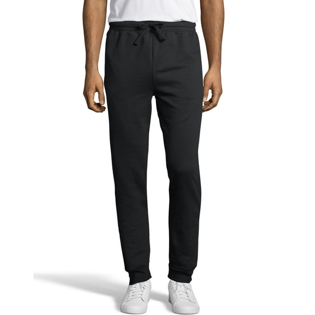 Hanes Pantalon de Jogging en Molleton EcoSmart pour Hommes avec Poches, m, Noir