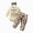 A90-Beige, variant on Ccpelsie Toddler Baby Girl Outfits Cute Ruffle Long Sleeve Toddler Fall Winter Clothes(Beige,6-9 Months)