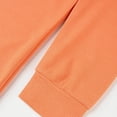 thumbnail image 6 of WREESH Men's Longsleeve Sports Shirt Half-Zip Stand-Up Collar Top with Pockets a Solid Color Top for Sporty Everyday Wear Orange, 6 of 8