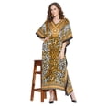 thumbnail image 3 of Women's Plus Size Kaftan Dresses for Women Casual Long Caftan Plus Size Maxi Kimono Ladies Caftans Online by Oussum, 3 of 7