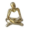 thumbnail image 2 of Escultura decorativa de mesa de estatua de abstracto para Oro, 2 of 4