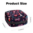 thumbnail image 2 of Valentine's Day Period Purse Storage Bag Scented Sanitary Napkin Disposal Bags Pouch Bag with Zipper, 2 of 6