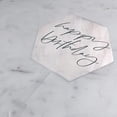 thumbnail image 7 of UNIQOOO 10 Pack 5 inch Clear Acrylic Cake Toppers, Blank Hexagon DIY Birthday Cake Topper, for Wedding, Engagement, Nuptial, Birthday Party, Graduation, Anniversary Cake Decorations, 7 of 7