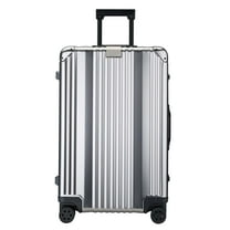 All Aluminum-magnesium Alloy Luxury Entire Hard Metal Case 24" Luggage Gunmetal