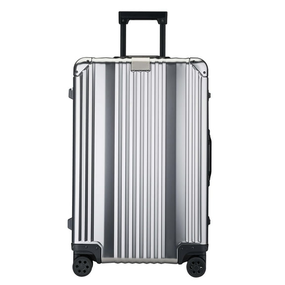 All Aluminum-magnesium Alloy Luxury Entire Hard Metal Case 24" Luggage Gunmetal