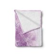 thumbnail image 2 of Flower Soft Flannel Fleece Throw Blanket, Dreamy Tree Body View Cloudy Details Love and Affection Valentines Inspired Motif, Cozy Plush for Indoor and Outdoor Use, 50" x 70", Purple, by Ambesonne, 2 of 5