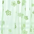 thumbnail image 7 of 39‘’X78.7‘’ Window Screen Decoration Cluster Flower Tulle Curtain Tulle Tracery Voile Drape Drapery Polyester Fabric, Curtain, 7 of 7