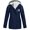 Navy, variant on Vedolay Fall Tops for Women Casual Puff Sleeve Single Button Open Front Lapel Office Casual Jackets,Pink XL