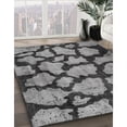 thumbnail image 3 of Ahgly Company Machine Washable Indoor Rectangle Contemporary Dark Goldray Area Rugs, 4' x 6', 3 of 7