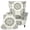 Beige Boho Mandala, variant on FOR U DESIGNS Cow Spot Tribal Aztec Print Durable Wingback Chair Slipcover 2Pcs Pet Friendly Washable Armchair Slipcover with Elastic Bottom Breathable Furniture Protector for Bedroom