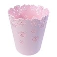 thumbnail image 1 of Papelera AORNTAE Nazr Hollow Flower con tapa de plástico S-Pink, 1 of 7