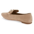 thumbnail image 2 of Steve Madden Famed Pointed Closed Toe Slip-On Loafer Flat Tan Suede (Tan Suede, 5.5), 2 of 5