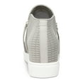 thumbnail image 2 of STEVE MADDEN Womens Gray Knit Hidden Heel Camden Round Toe Wedge Athletic Sneakers Shoes 9.5 M, 2 of 4