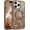 Brown, variant on for iPhone 17 Pro Max Case Magnetic Cases Cute 3D Flower Pattern Translucent Matte Back Slim Shockproof Protective Phone Case for iPhone 17 Pro Max 6.9'', Cosmic Orange