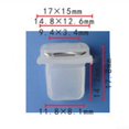 thumbnail image 2 of New For BMW E38 E39 E60 Retaining Clip Interior Trim Moulding Clips 51417001629, 2 of 4